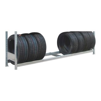 Zusatzebene für Grossfach Räder- und Reifenregal, 2500 x 400 mm
